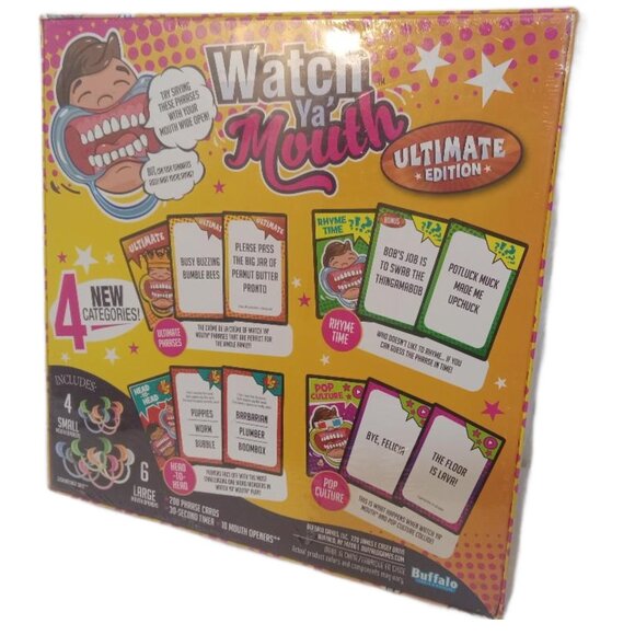 Watch Ya Mouth Board Game Ultimate Edition 4 New Categories 200 New Cards - Picture 2 of 4